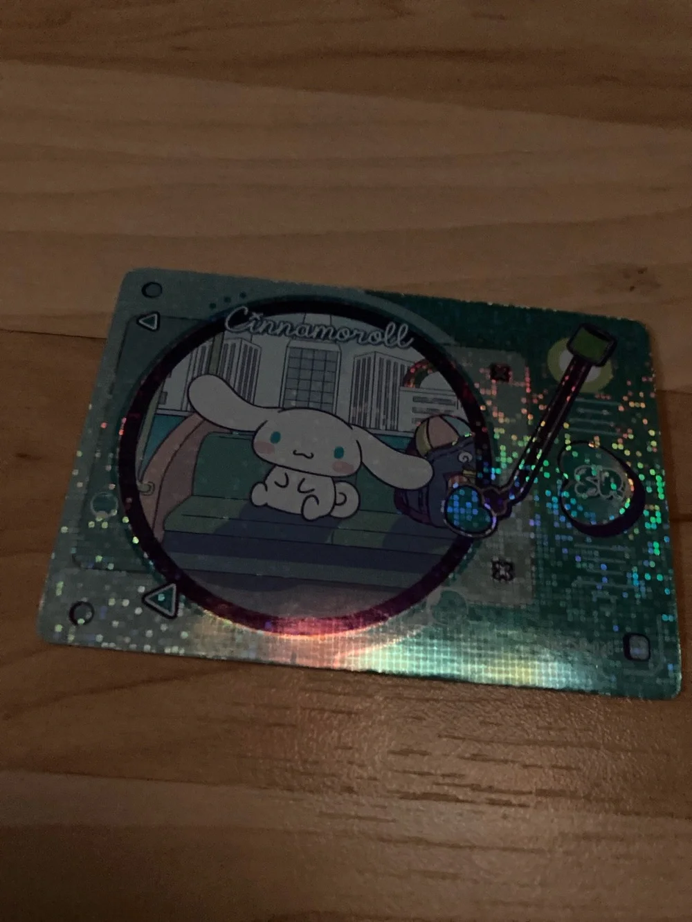 SECRET RARE Sanrio Cinnamoroll Holographic Sparkle Trading Card